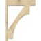 Ekena Millwork Westlake Block Rough Sawn Outlooker, Douglas Fir, 8"W x 32"D x 44"H OUT08X32X44WTL05RDF - alternate 3